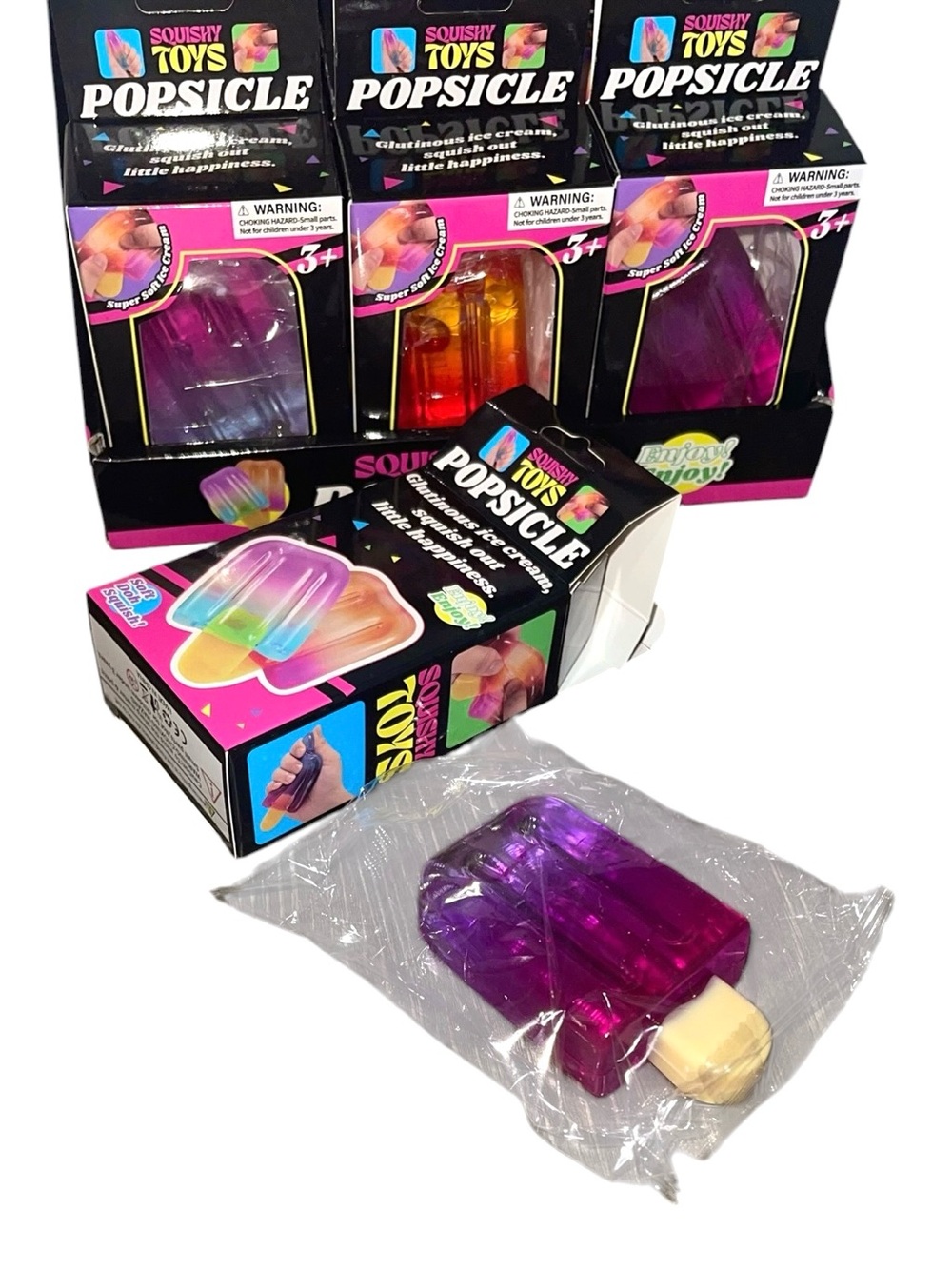Popsicle Sensory Toy - Purple